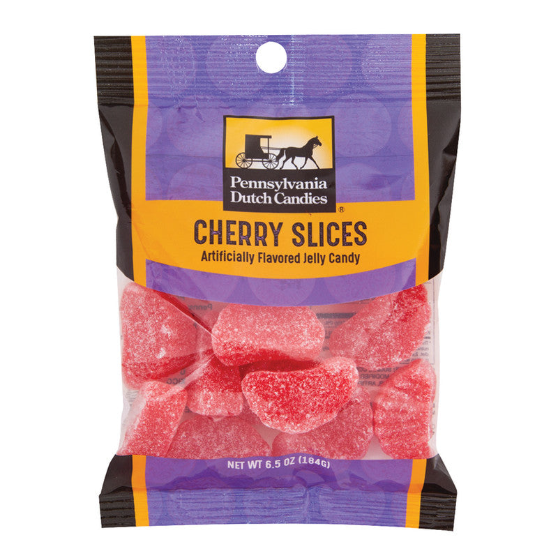 Wholesale Pdc Clear Window Bag Cherry Slices Peg Bag 6.5 Oz Bulk
