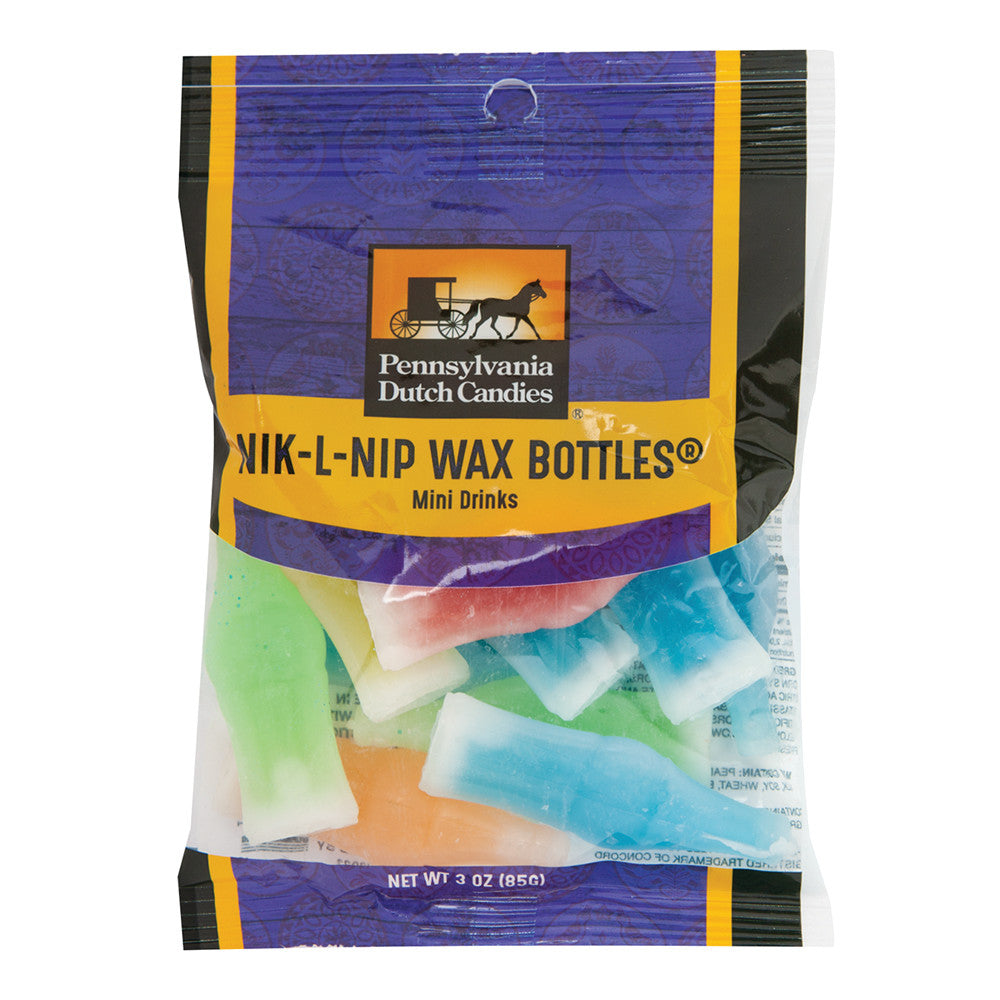 Wholesale Pdc Clear Window Bag Wax Botles Peg Bag 3 Oz-12ct Case Bulk