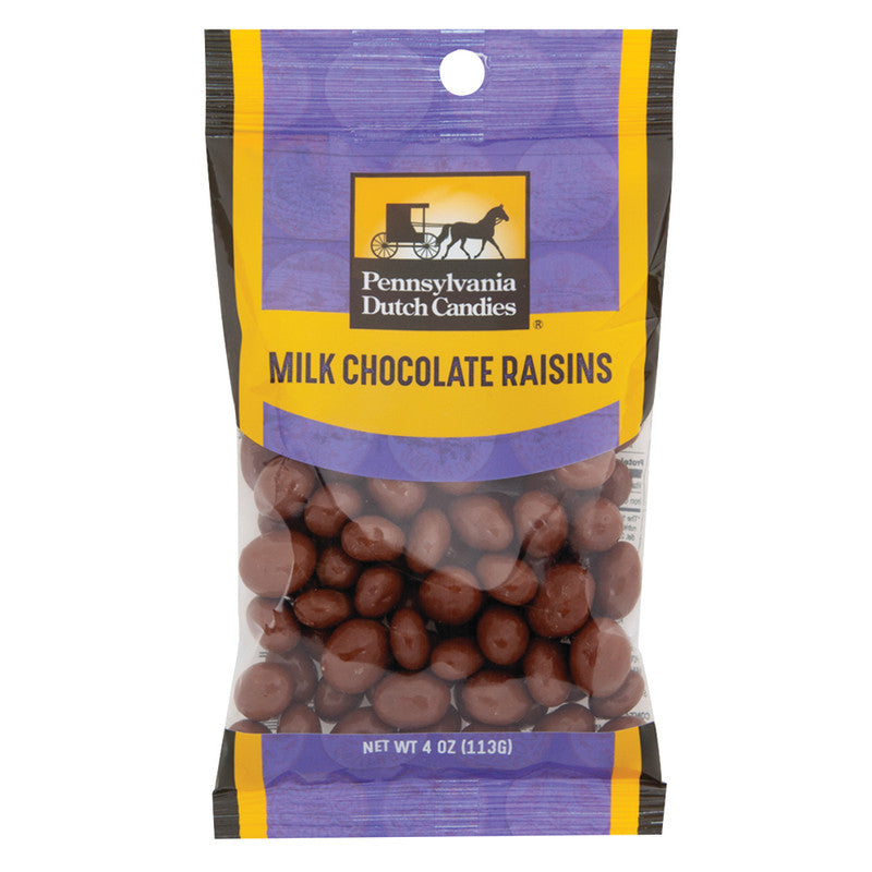 Wholesale Pdc Clear Window Bag Chocolate Covered Raisins Peg Bag 4 Oz Bulk