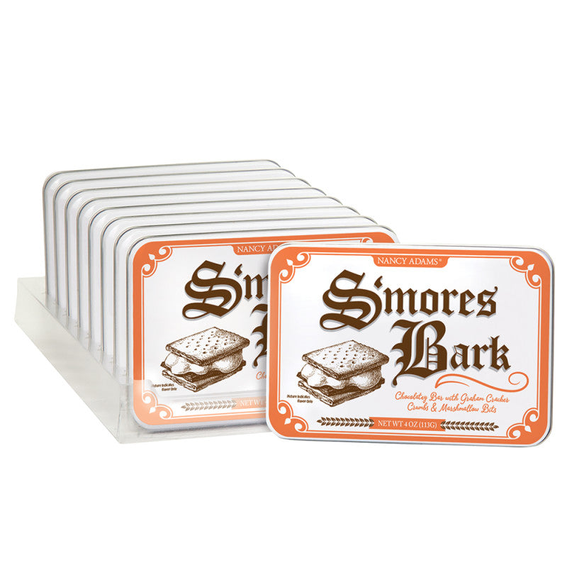 Wholesale Nancy Adams S'Mores Bark Tin- Bulk