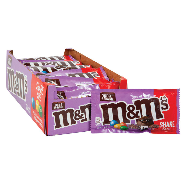 M&M'S Fudge Brownie Share Size 2.83 oz Bag