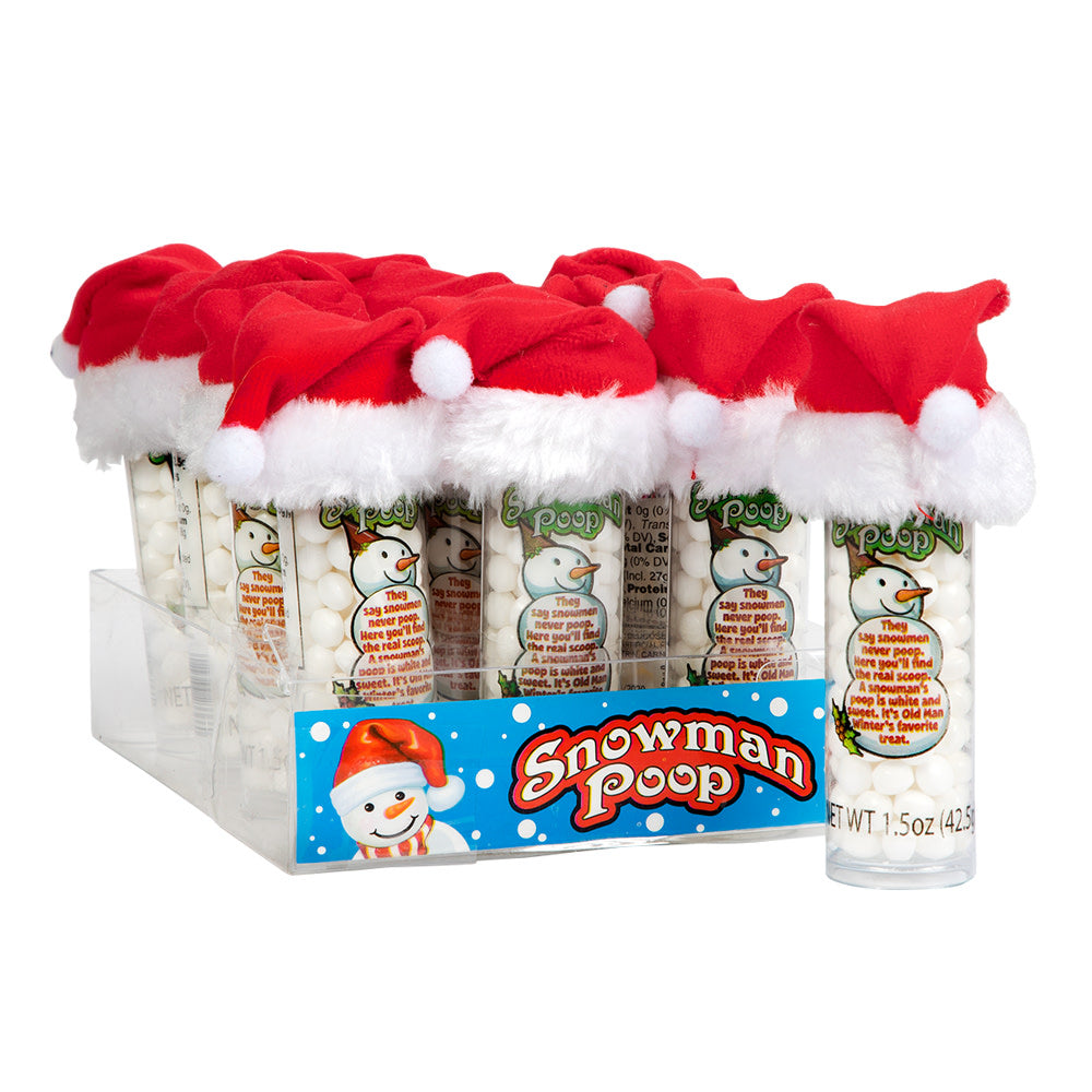 Wholesale Snowman Candy Poop 1.5 Oz- Bulk