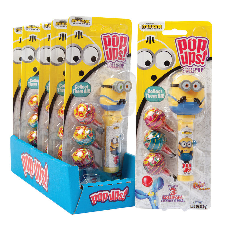 Wholesale Pop Ups Minions 1.26 Oz Blister Pack- Bulk