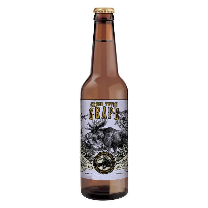 Wholesale Rocky Mountain Soda Grand Mesa Grape 4 Pack 12 Oz Bottle- Bulk