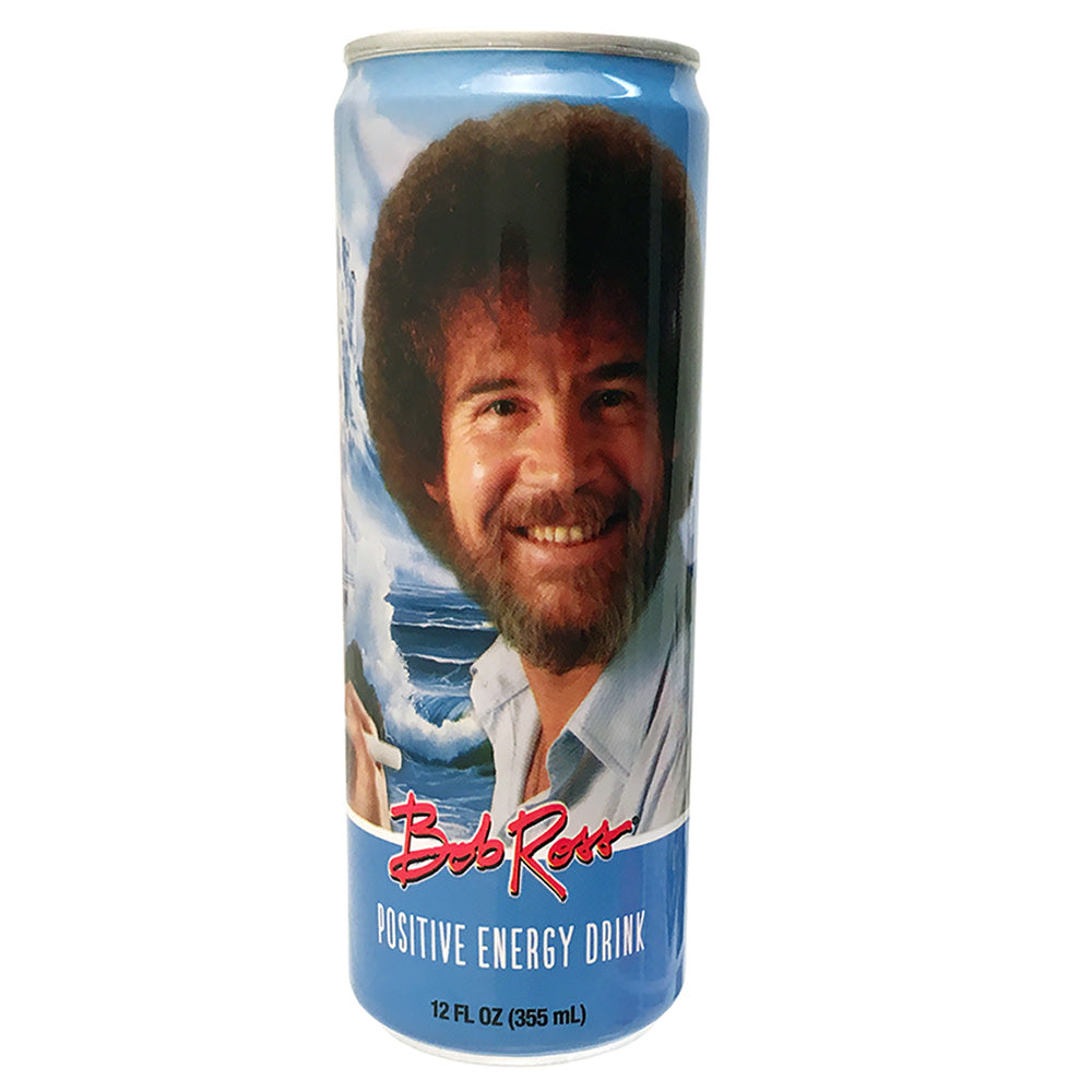 Bob Ross Positive Energy Drink 12 Oz Can *Not For Sale In Canada*