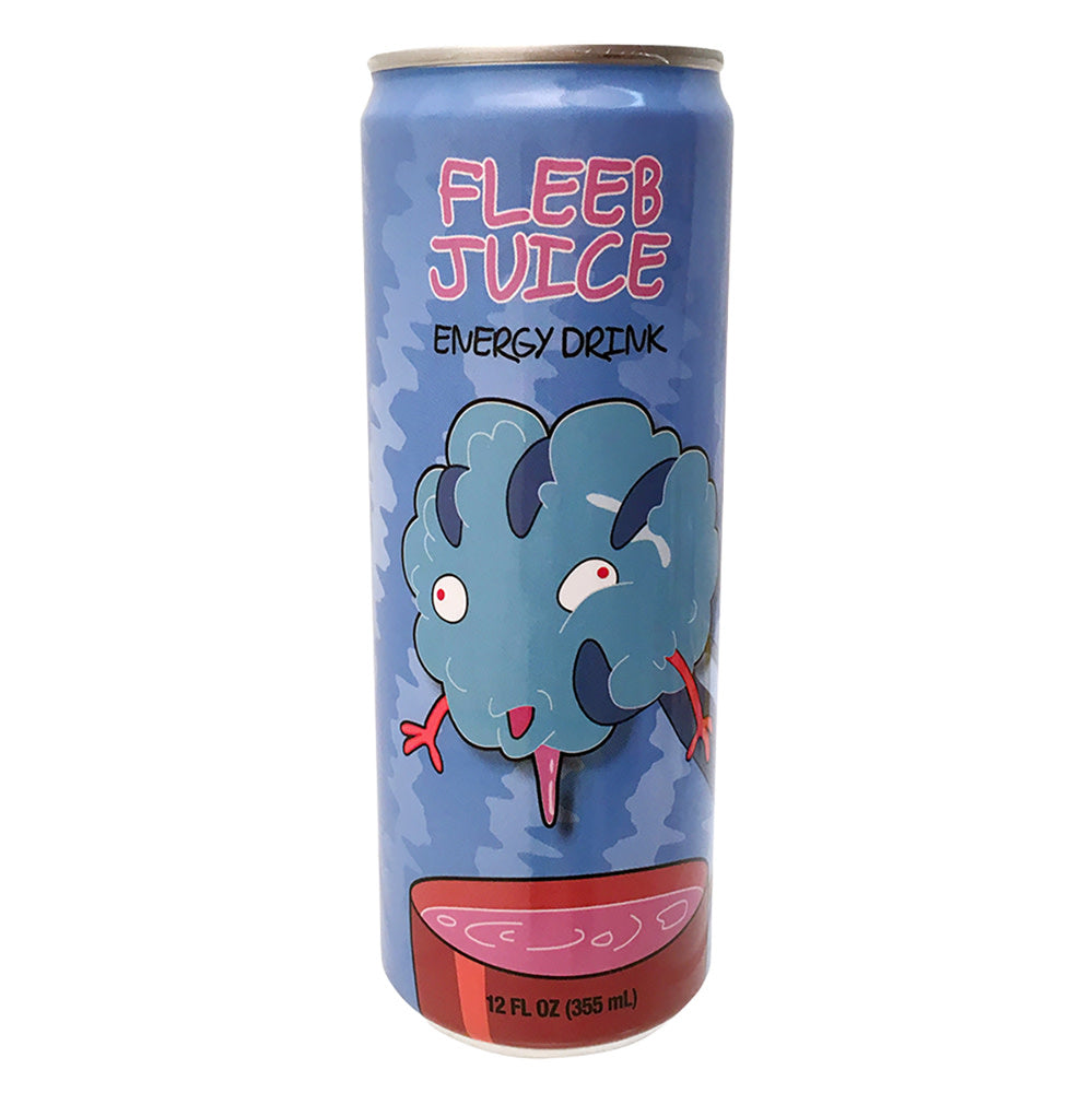 Rick & Morty Fleeb Juice Energy Drink 12 Oz Can