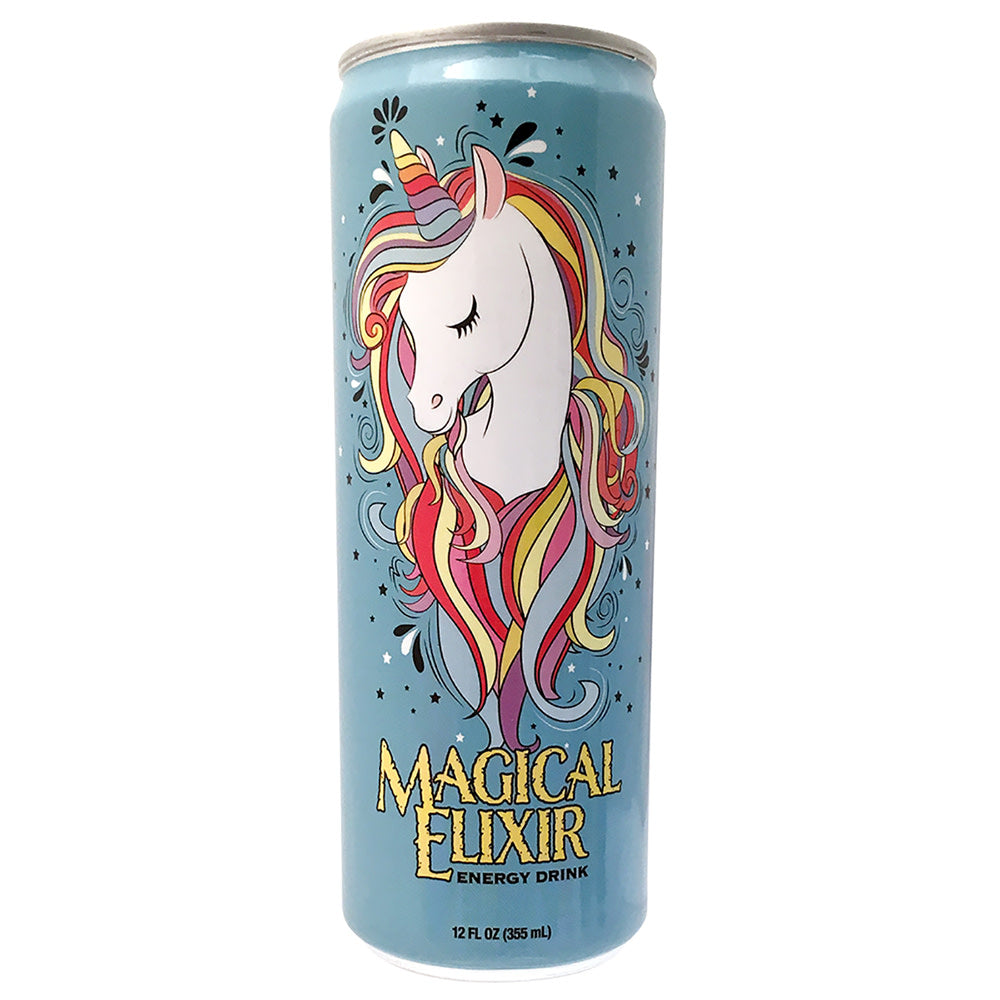 Magical Unicorn Elixir Energy Drink 12 Oz Can *Not For Sale In Canada*