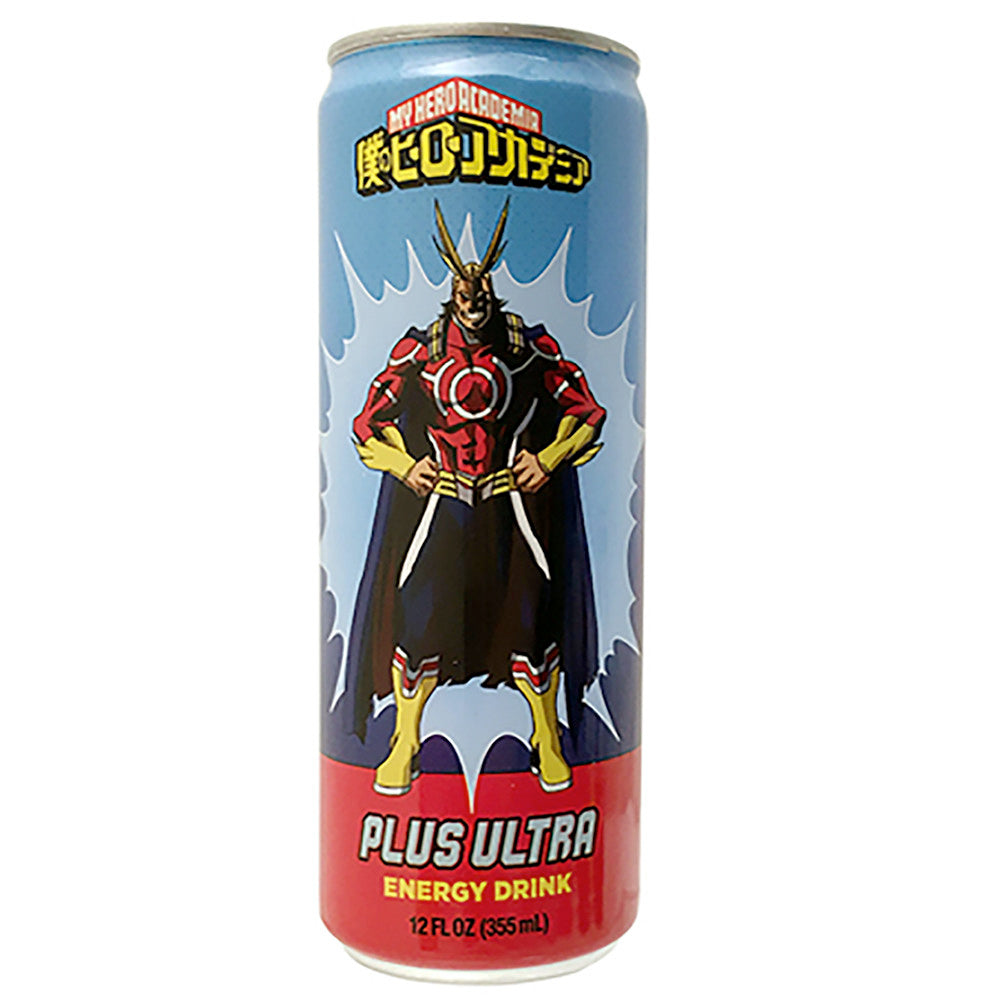 My Hero Academia Plus Ultra Energy Drink 12 Oz Can *Not For Sale In Canada*