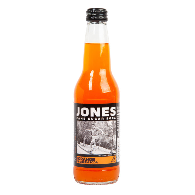 Wholesale Jones Soda Orange & Cream 4 Pk 12 Oz Bottle- Bulk