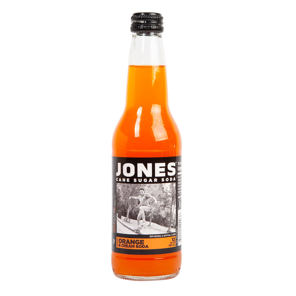 Wholesale Jones Soda Orange & Cream 4 Pk 12 Oz Bottle- Bulk