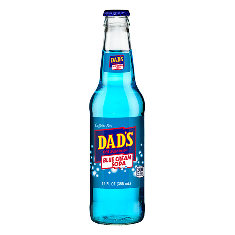 Wholesale Dads Blue Cream Soda 12 Oz Bottle- Bulk