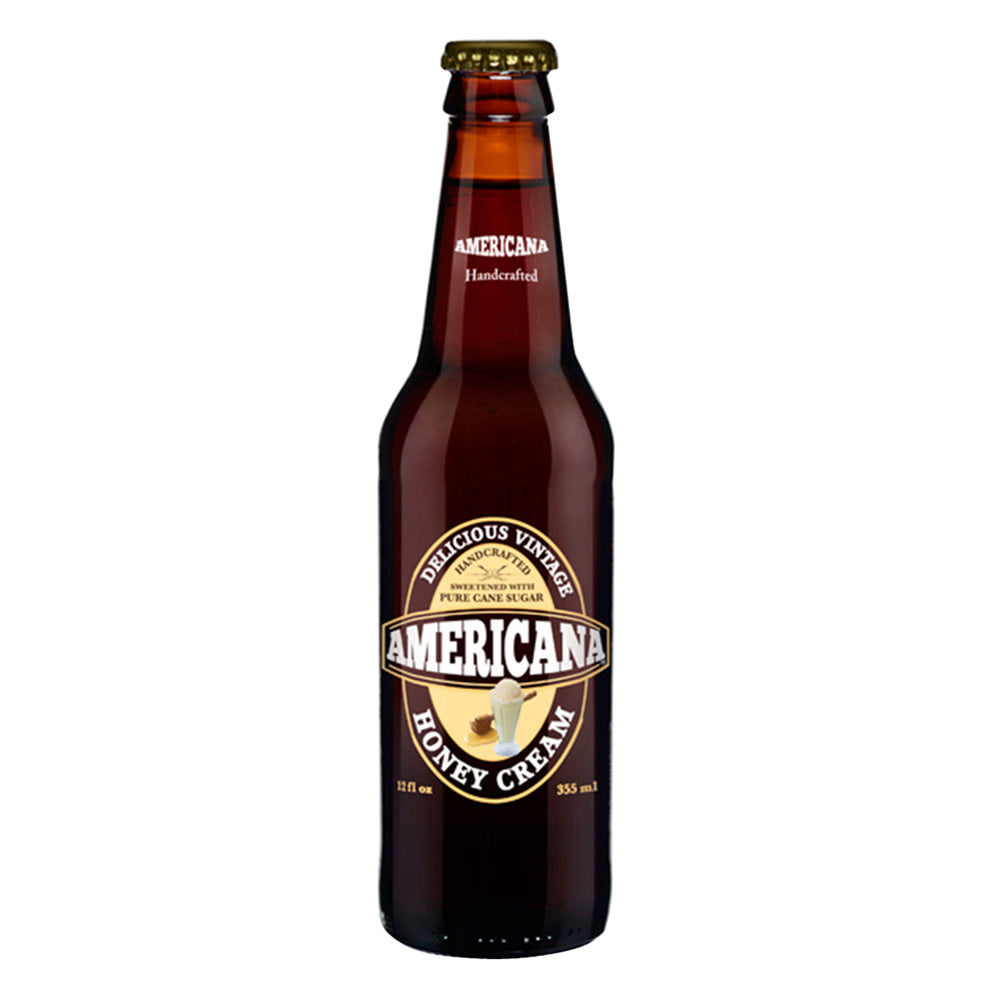 Americana Honeycream Soda 12 Oz Bottle