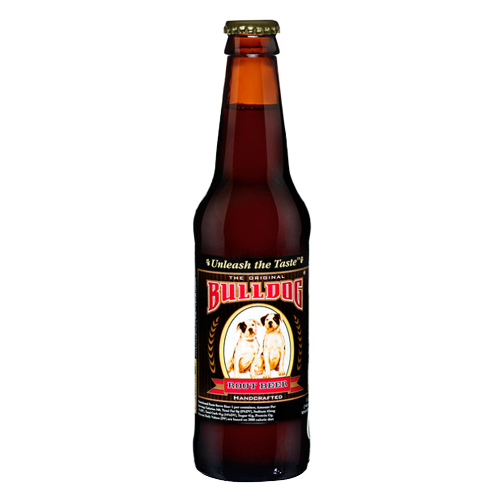 Wholesale Bulldog Root Beer 12 Oz Bottle- Bulk