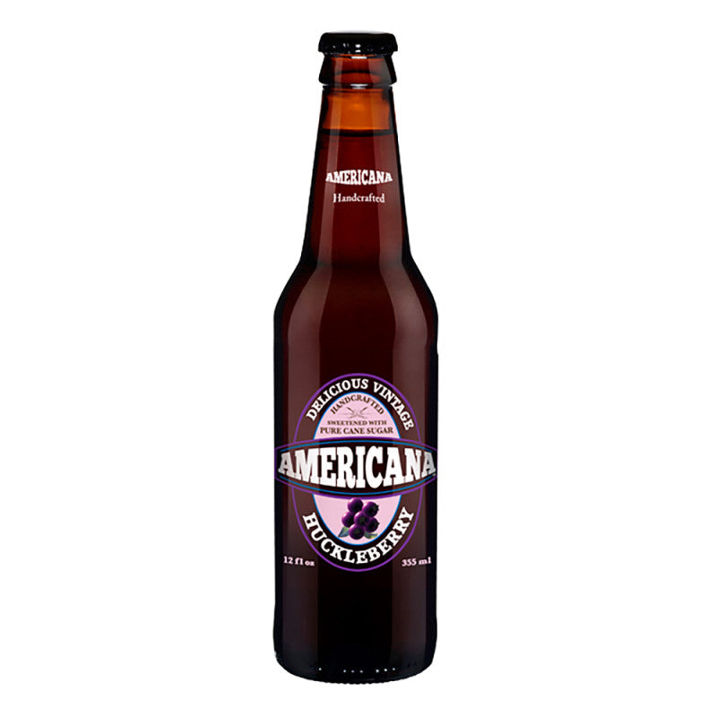 Wholesale Americana Hucklebery Soda 12 Oz Bottle Bulk