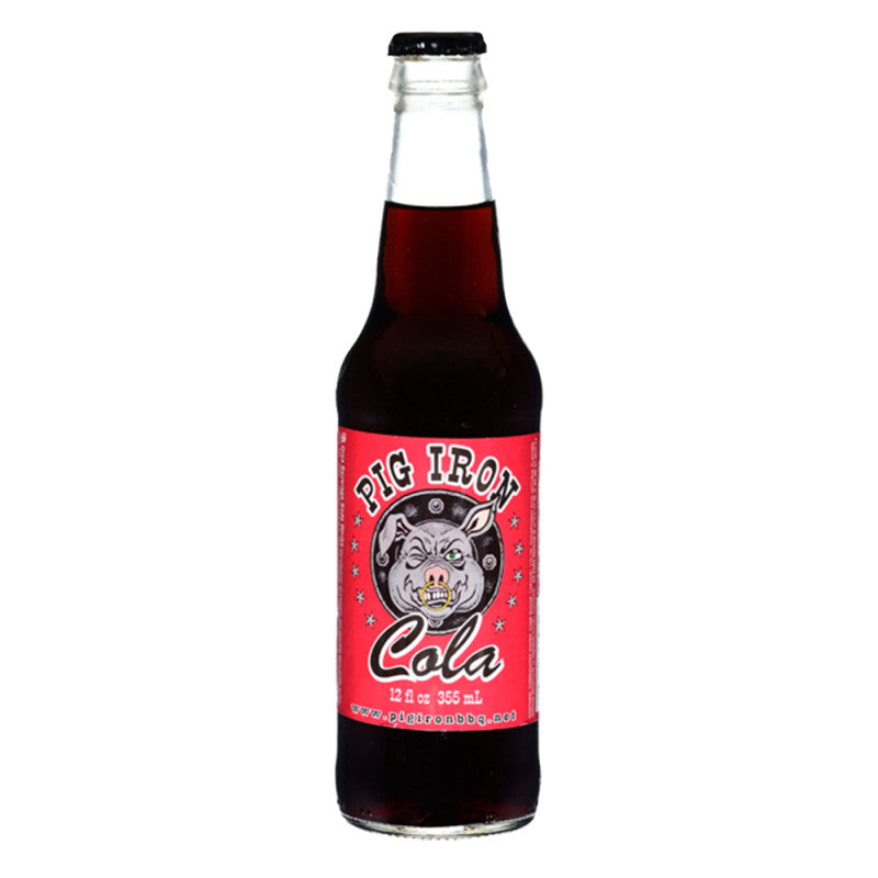 Wholesale Pig Iron Cola 12 Oz Bottle- Bulk