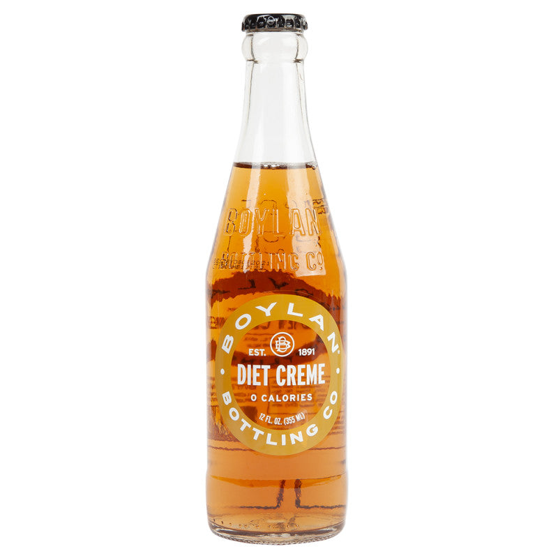 Wholesale Boylan Diet Creme Soda 12 Oz Bottle- Bulk