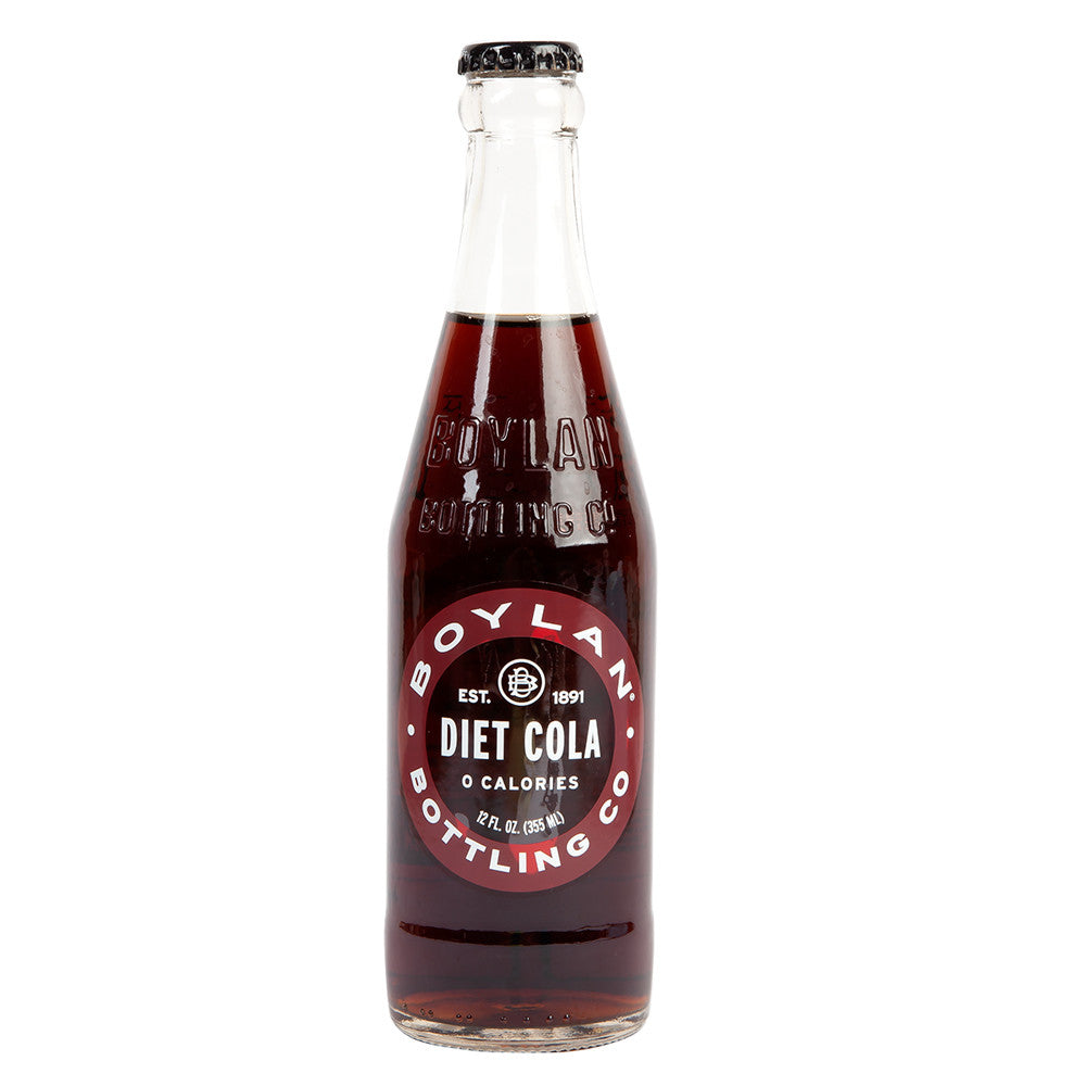 Boylan Diet Cola 12 Oz Bottle