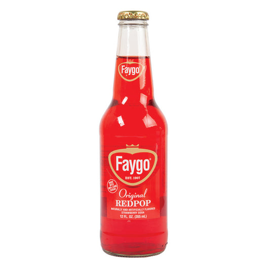 Wholesale Faygo Red Pop Soda 6 Pk 12 Oz Bottle- Bulk