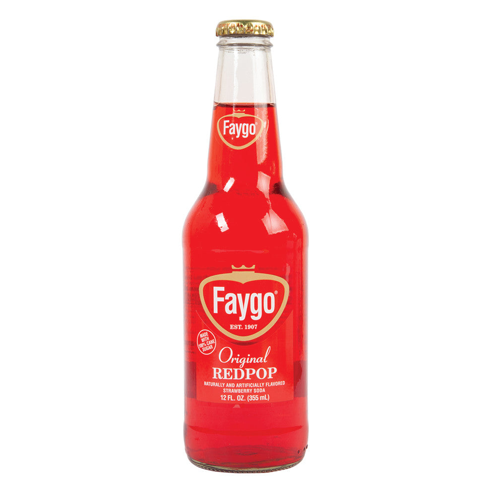 Wholesale Faygo Red Pop Soda 6 Pk 12 Oz Bottle- Bulk
