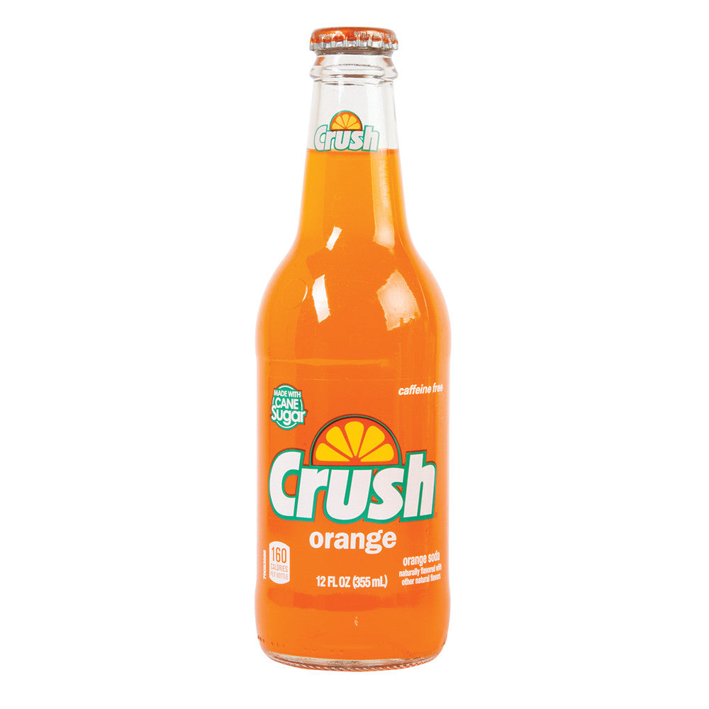 Crush Orange Soda 4 Pk 12 Oz Bottle