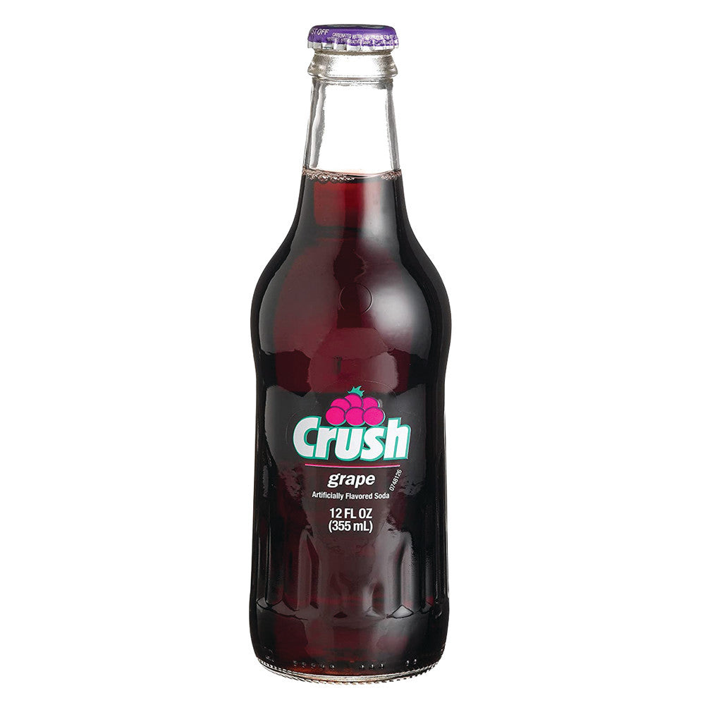 Crush Grape Soda 12 Oz Bottle 6 Pack