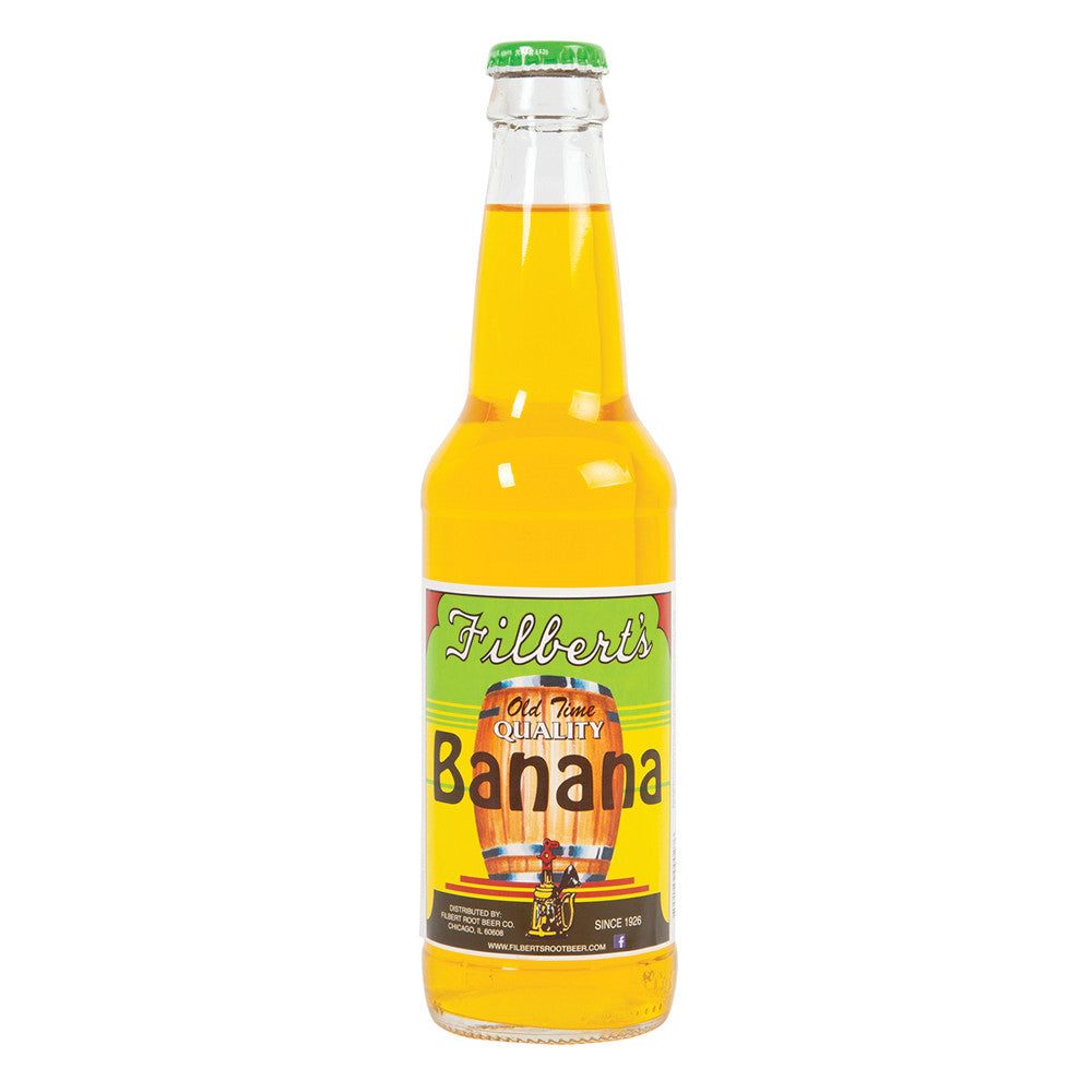 Filbert'S Banana Soda 12 Oz Bottle