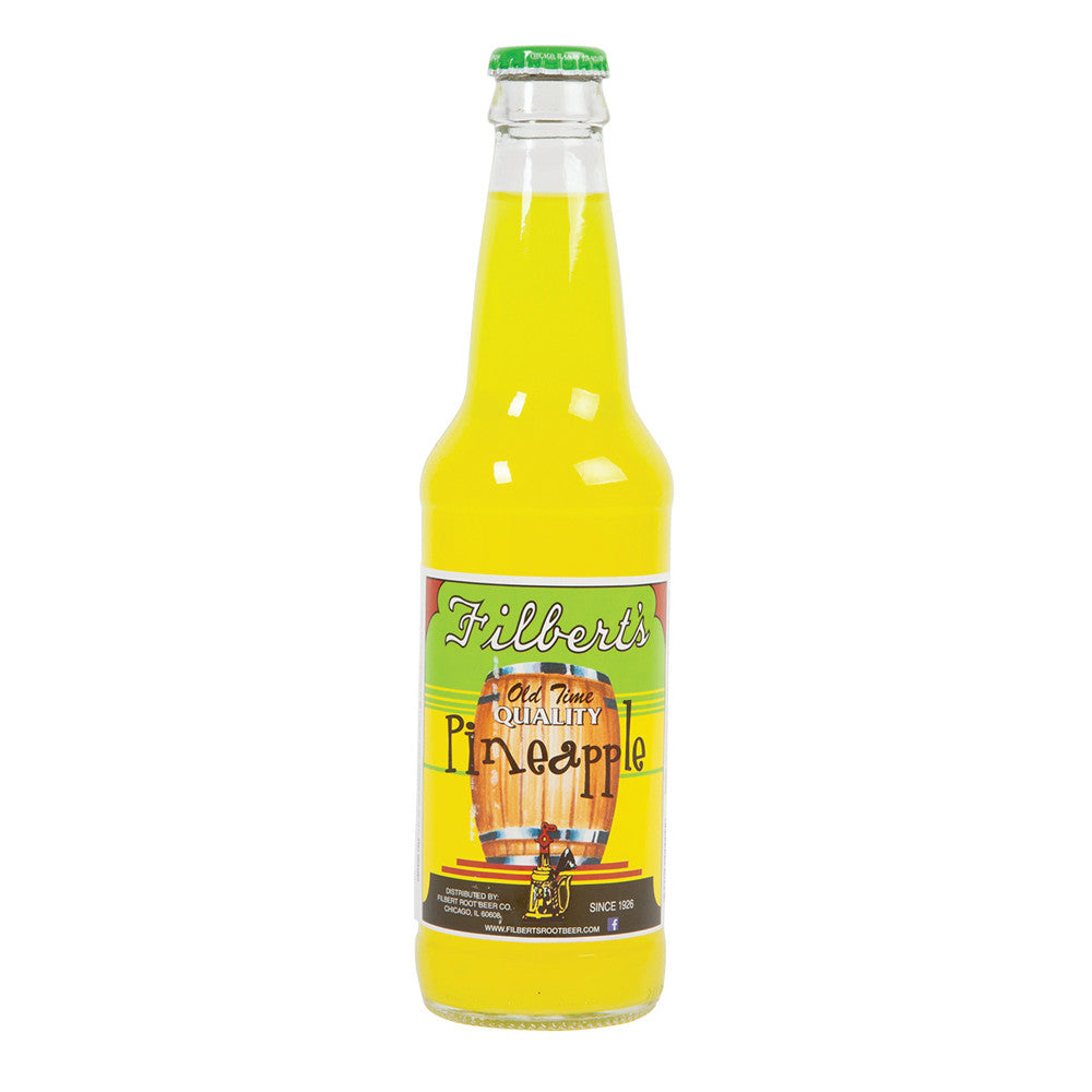 Filbert'S Pineapple Soda 12 Oz Bottle