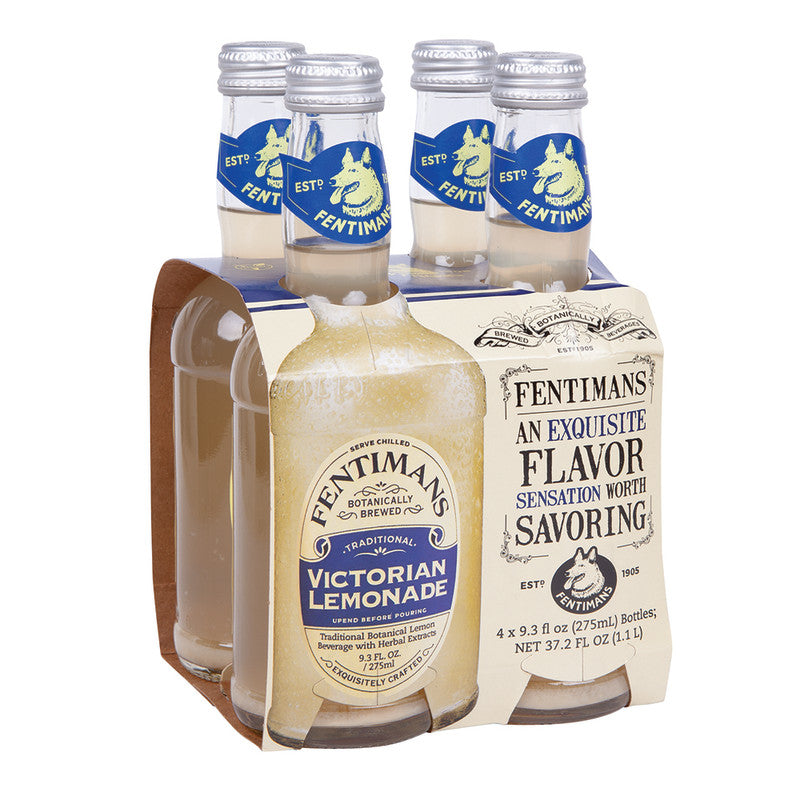 Wholesale Fentimans Victorian Lemonade 9.3 Oz Bottle 4 Pack Bulk