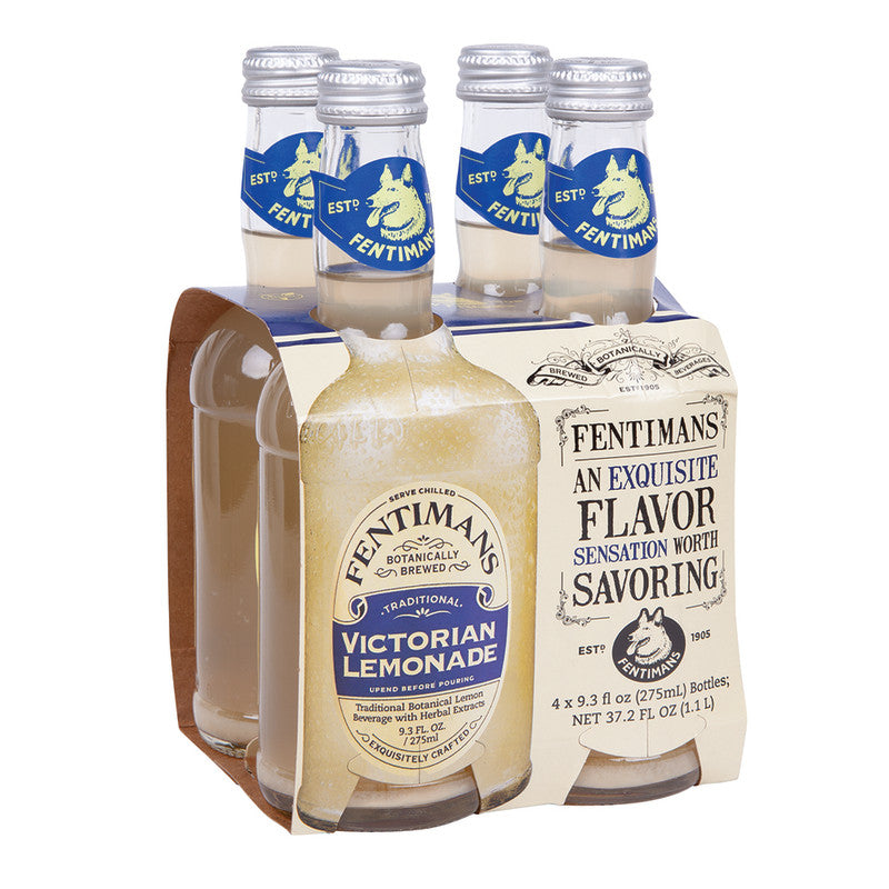 Wholesale Fentimans Victorian Lemonade 9.3 Oz Bottle 4 Pack- Bulk