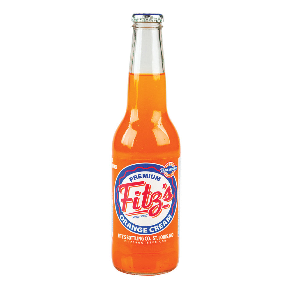 Fitz'S Orange Cream Soda 12 Oz Bottle