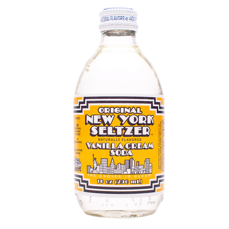 Wholesale Original New York Seltzer Vanilla Cream Soda 4 Pk 10 Oz Bottle Bulk