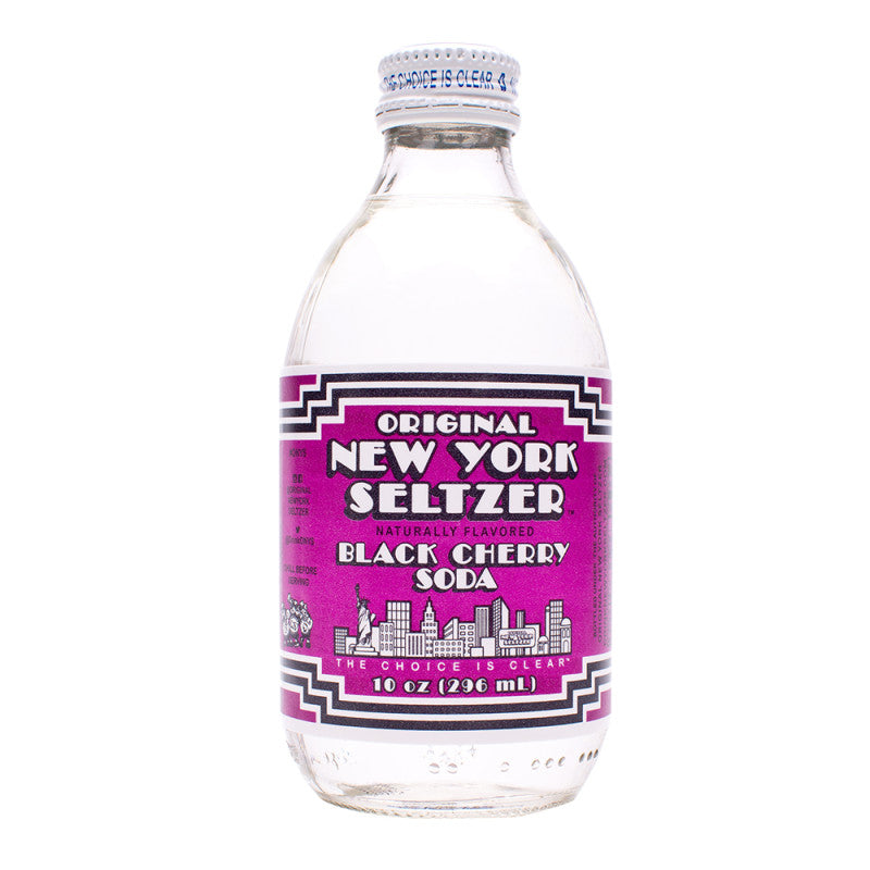 Wholesale Original New York Seltzer Black Cherry 4 Pack 10 Oz Bottle Bulk