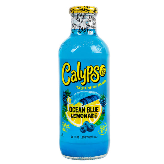 Wholesale Calypso Ocean Blue Lemonade 16 Oz Bottle- Bulk