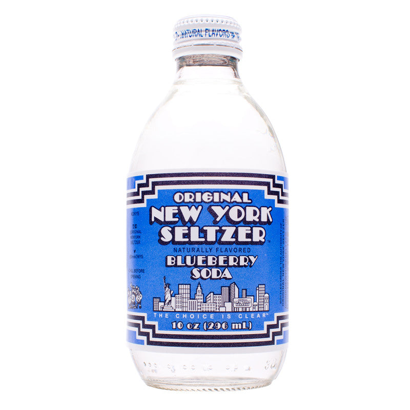 Wholesale Original New York Seltzer Blueberry Soda 4 Pk 10 Oz Bottle Bulk