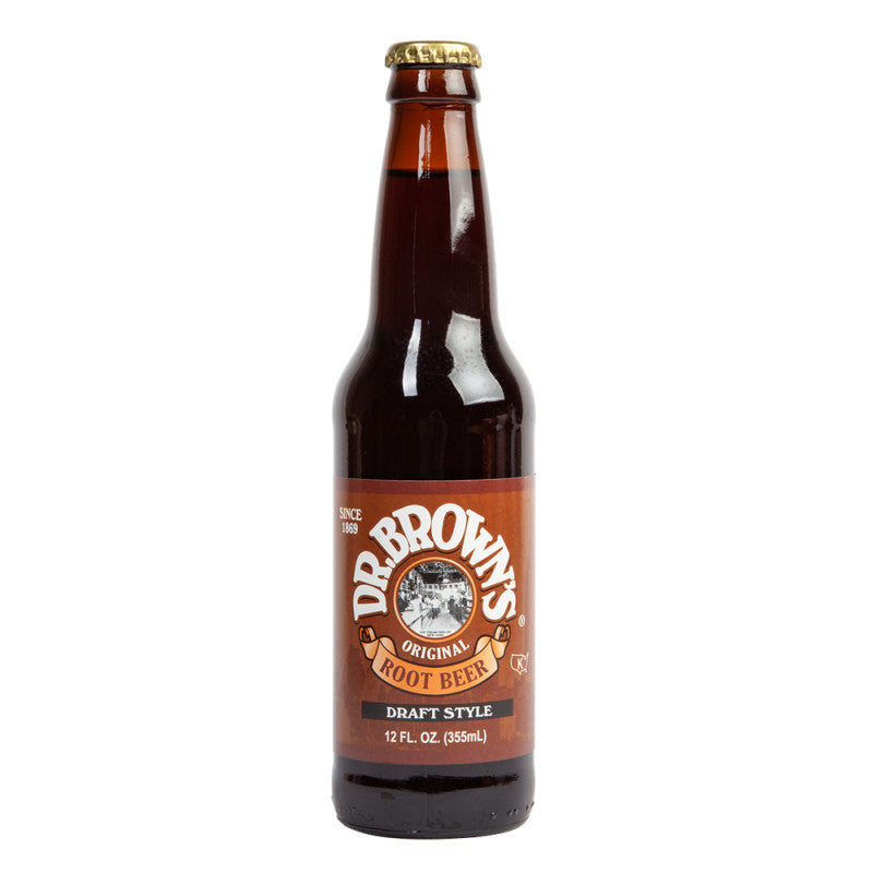 Wholesale Dr.Browns Root Beer Soda 12 Oz Bottle Bulk