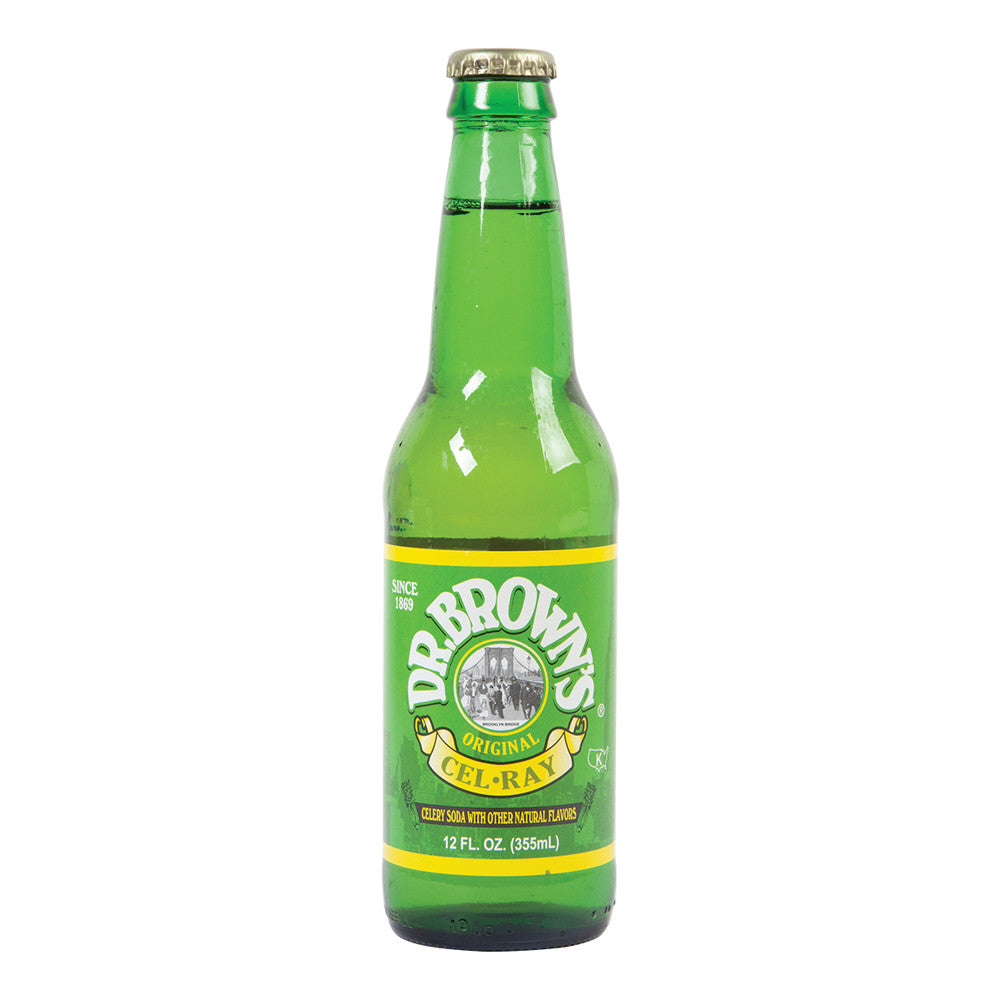 Dr. Browns Celery Soda 12 Oz Bottle