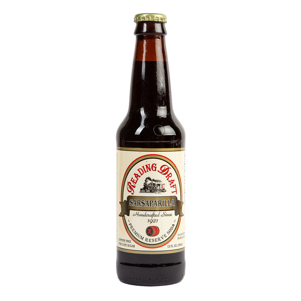 Wholesale Reading Draft Sarsaparilla 12 Oz Bottle- Bulk