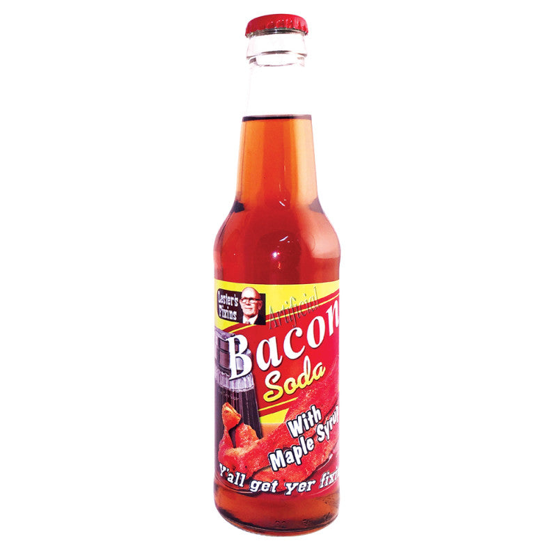 Wholesale Lester's Fixins Bacon Maple Soda 12 Oz Bottle- Bulk
