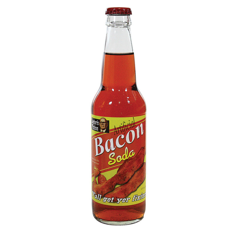 Wholesale Lester's Fixins Bacon Soda 12 Oz Bottle Bulk