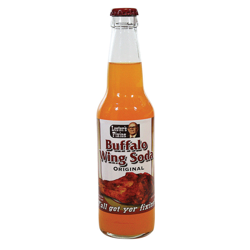 Wholesale Lester's Fixins Buffalo Wing Soda 12 Oz Bottle- Bulk