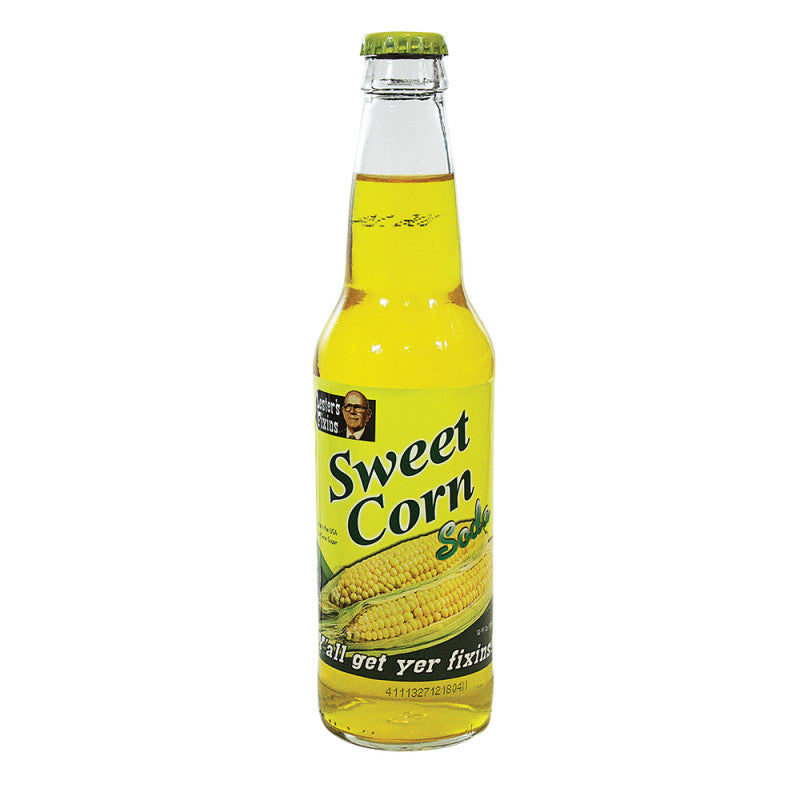 Wholesale Lester's Fixins Sweet Corn Soda 12 Oz Bottle- Bulk