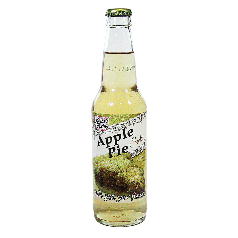 Melba'S Fixins Apple Pie Soda 12 Oz Bottle
