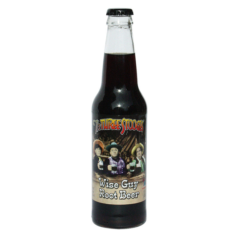 Wholesale Three Stooges Wise Guy Root Beer 12 Oz Bottle- Bulk