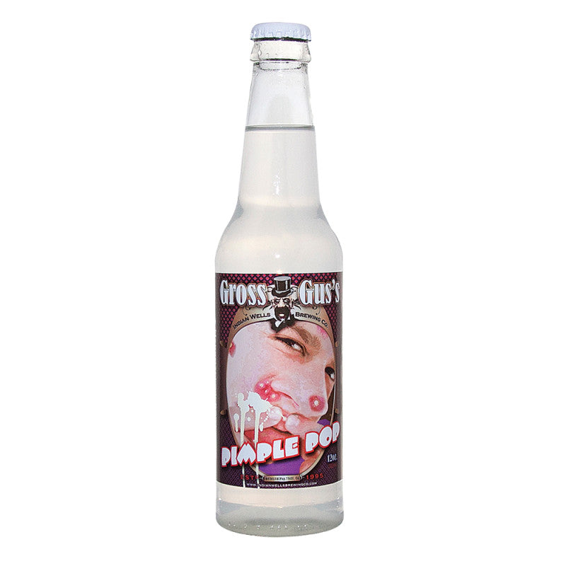 Wholesale Gross Gus's Pimple Pop Marshmallow Soda 12 Oz Bottle Bulk