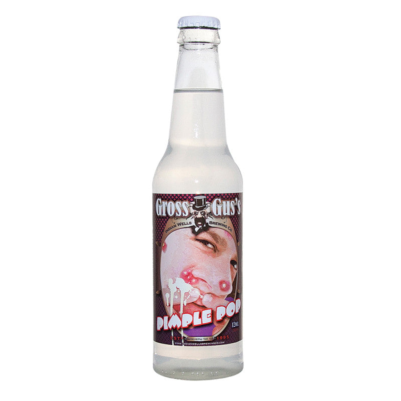 Wholesale Gross Gus's Pimple Pop Marshmallow Soda 12 Oz Bottle- Bulk