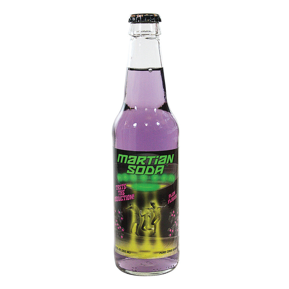 Wholesale Martian Abduction Plum Soda 12 Oz Bottle- Bulk