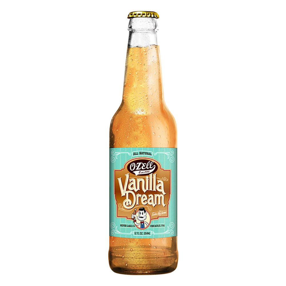 Wholesale O-Zell Vanilla Dream Soda 12 Oz Bottle- Bulk