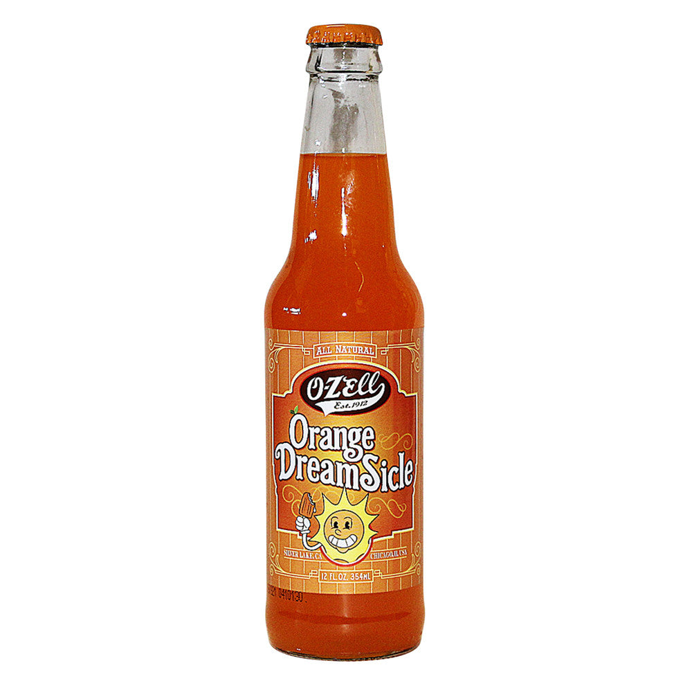 O-Zell Orange Dreamsicle Soda 12 Oz Bottle