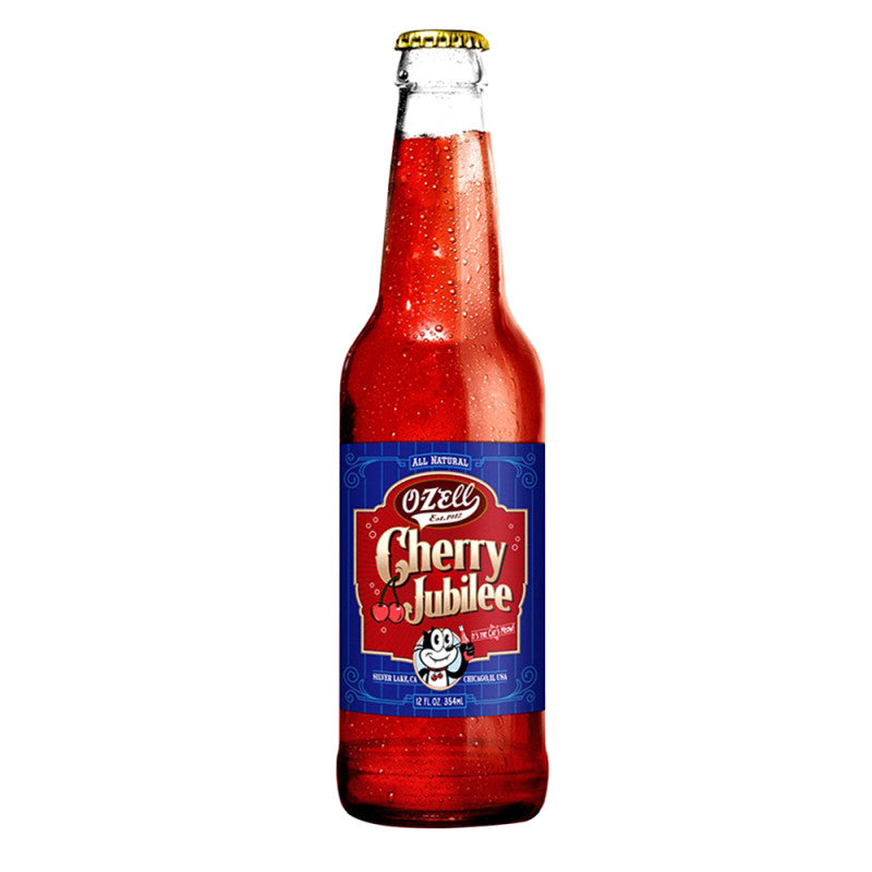 Wholesale O-Zell Cherry Jubilee Soda 12 Oz Bottle Bulk