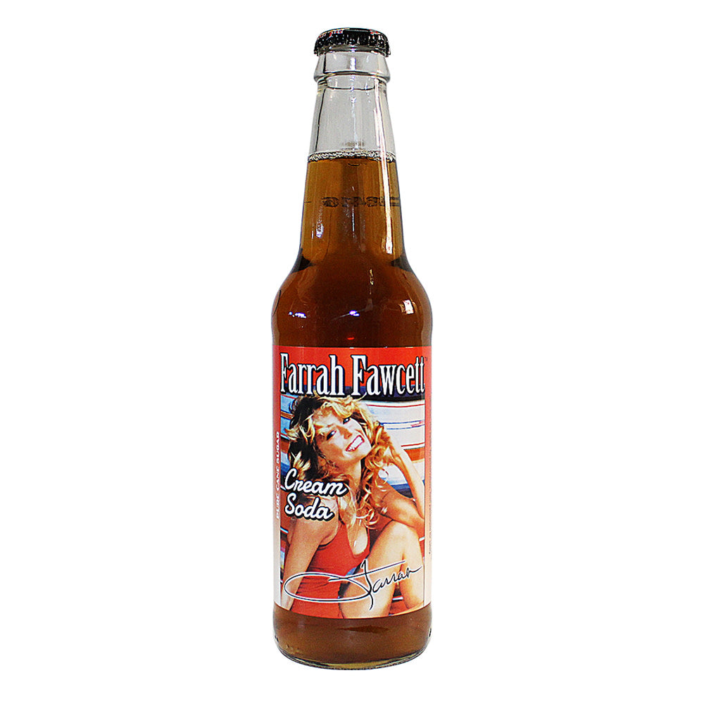 Wholesale Farrah Fawcet Cream Soda 12 Oz Bottle- Bulk